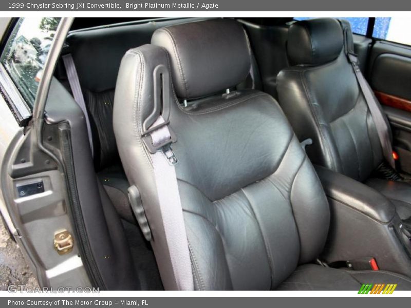 Bright Platinum Metallic / Agate 1999 Chrysler Sebring JXi Convertible