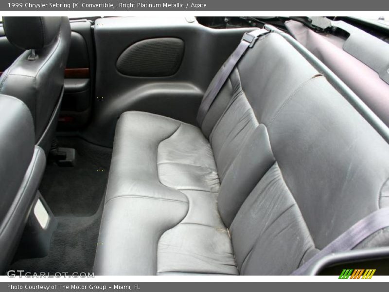 Bright Platinum Metallic / Agate 1999 Chrysler Sebring JXi Convertible