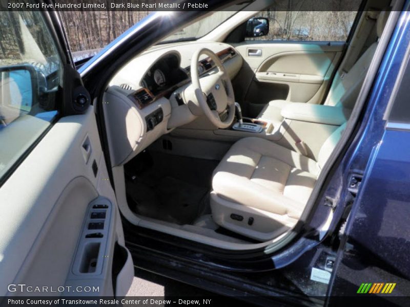 Dark Blue Pearl Metallic / Pebble 2007 Ford Five Hundred Limited
