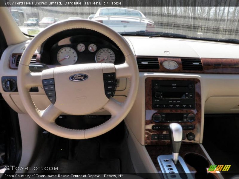 Dark Blue Pearl Metallic / Pebble 2007 Ford Five Hundred Limited