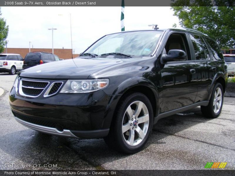 Obsidian Black / Desert Sand 2008 Saab 9-7X Aero