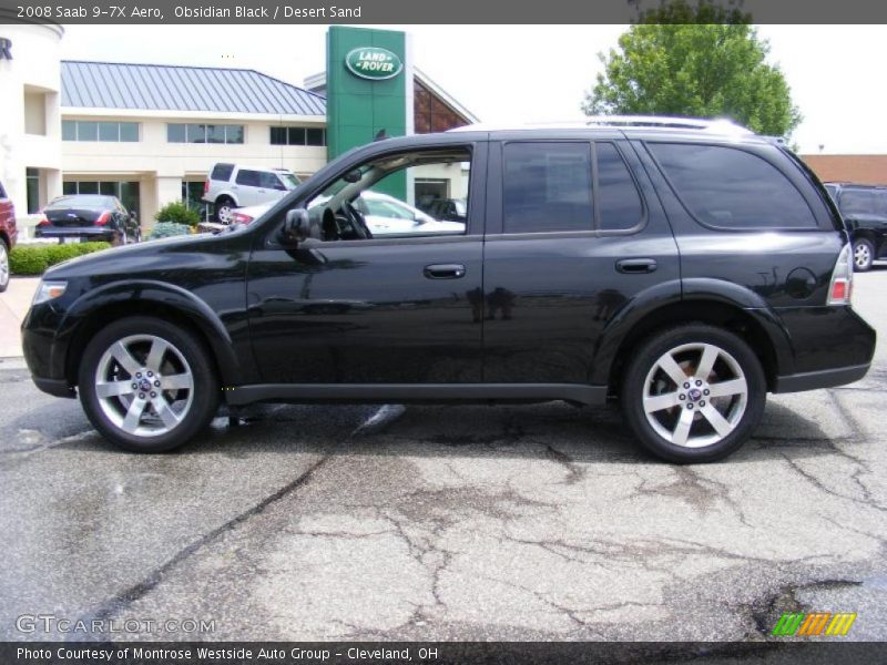 Obsidian Black / Desert Sand 2008 Saab 9-7X Aero