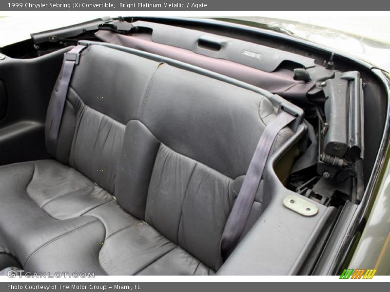 Bright Platinum Metallic / Agate 1999 Chrysler Sebring JXi Convertible