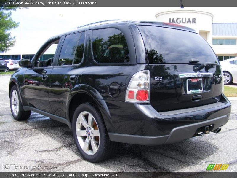 Obsidian Black / Desert Sand 2008 Saab 9-7X Aero