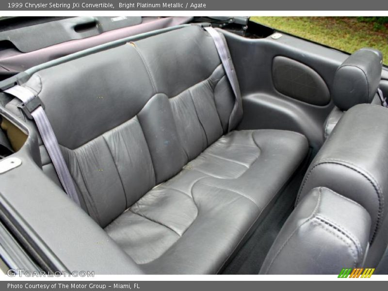 Bright Platinum Metallic / Agate 1999 Chrysler Sebring JXi Convertible