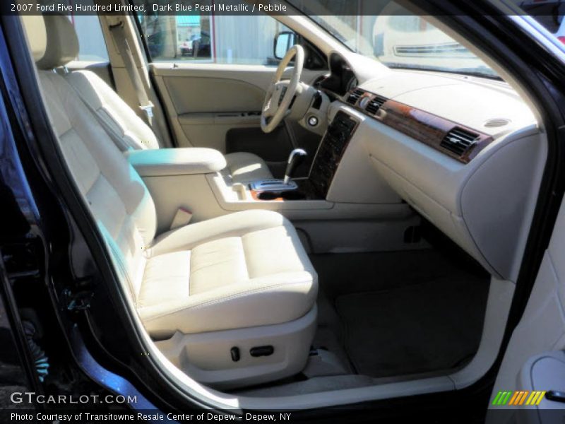 Dark Blue Pearl Metallic / Pebble 2007 Ford Five Hundred Limited