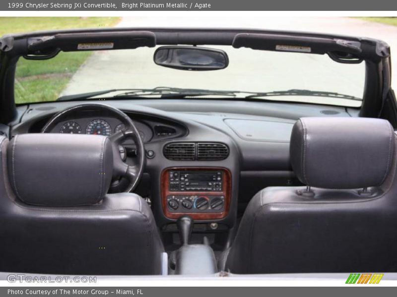 Bright Platinum Metallic / Agate 1999 Chrysler Sebring JXi Convertible