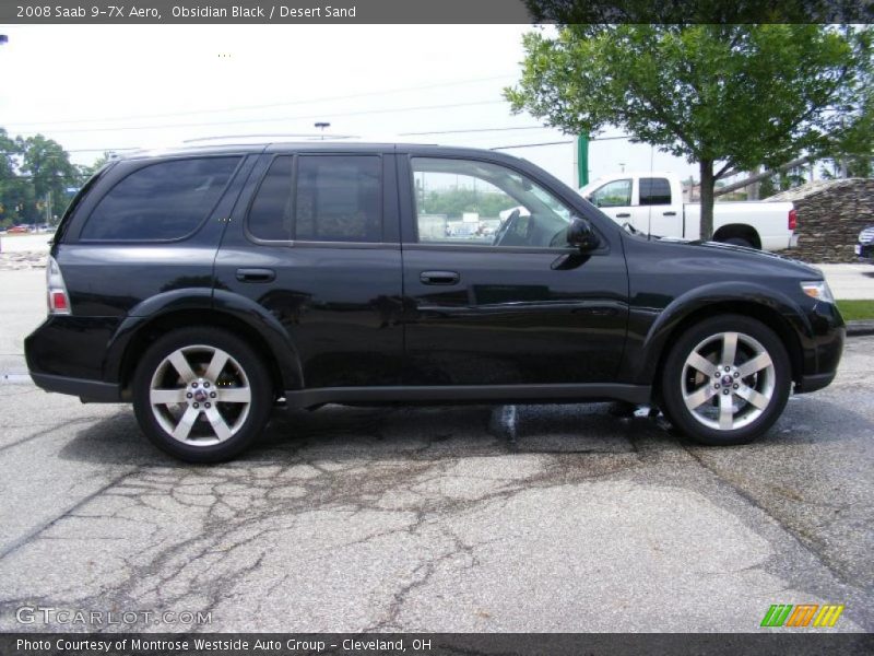 Obsidian Black / Desert Sand 2008 Saab 9-7X Aero
