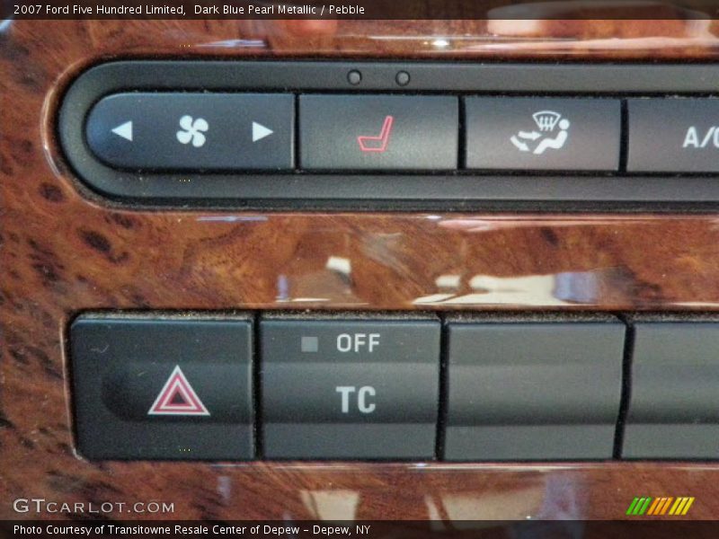 Dark Blue Pearl Metallic / Pebble 2007 Ford Five Hundred Limited