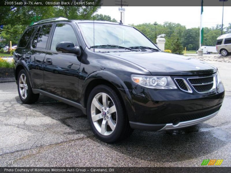 Obsidian Black / Desert Sand 2008 Saab 9-7X Aero
