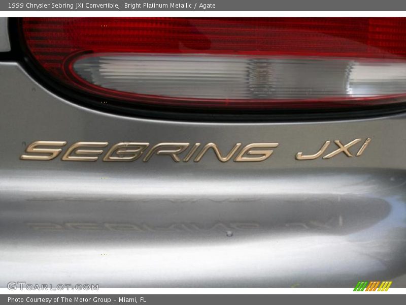 Bright Platinum Metallic / Agate 1999 Chrysler Sebring JXi Convertible
