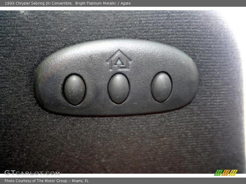 Bright Platinum Metallic / Agate 1999 Chrysler Sebring JXi Convertible