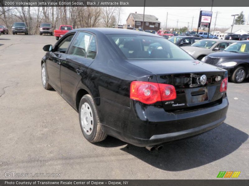 Black / Anthracite Black 2006 Volkswagen Jetta Value Edition Sedan