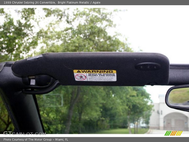 Bright Platinum Metallic / Agate 1999 Chrysler Sebring JXi Convertible