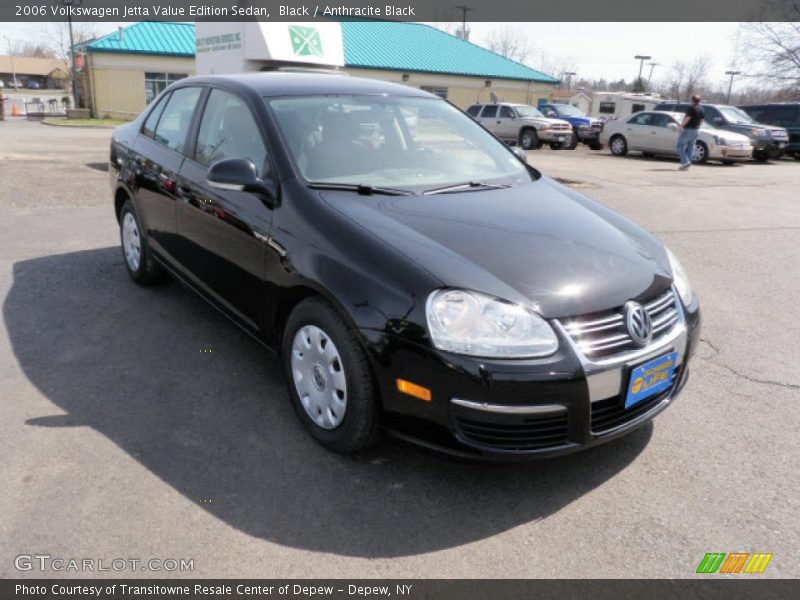 Black / Anthracite Black 2006 Volkswagen Jetta Value Edition Sedan