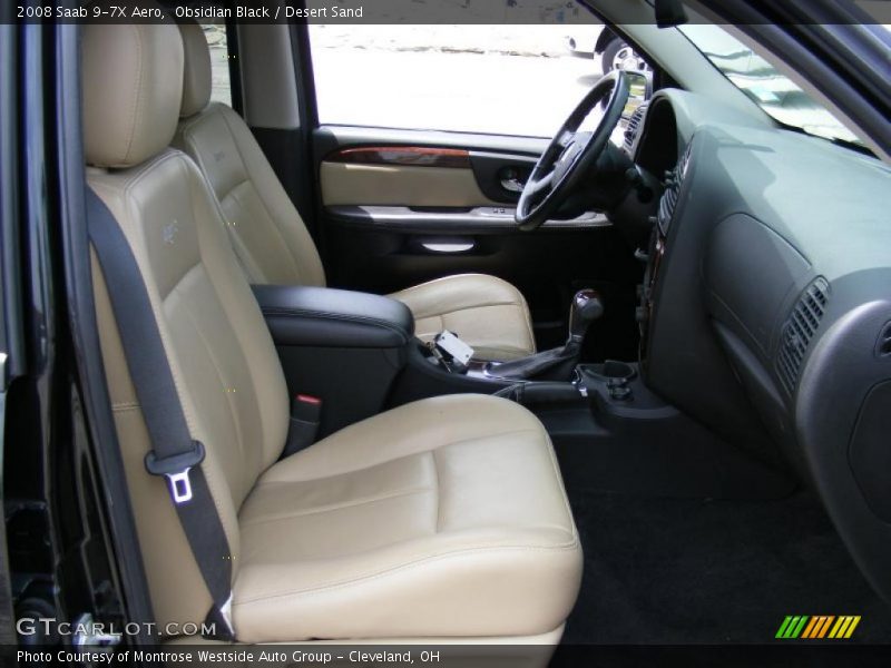Obsidian Black / Desert Sand 2008 Saab 9-7X Aero