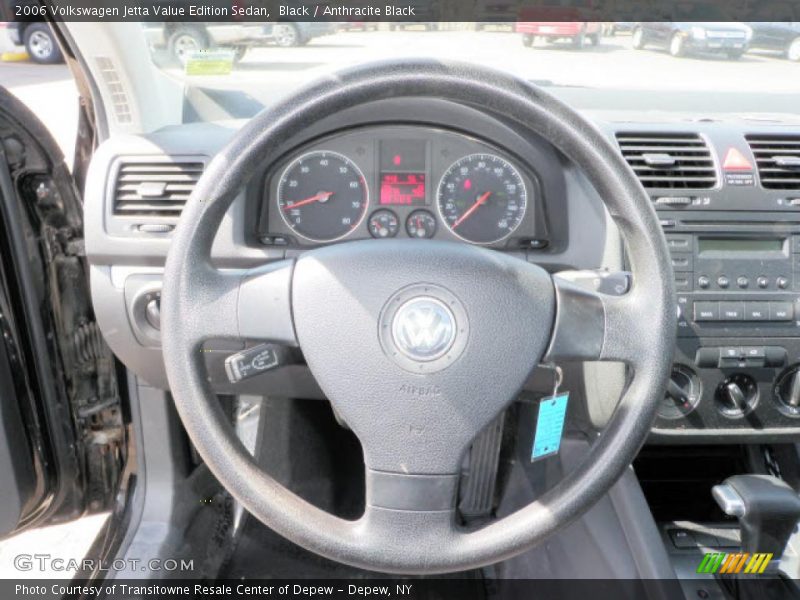 Black / Anthracite Black 2006 Volkswagen Jetta Value Edition Sedan