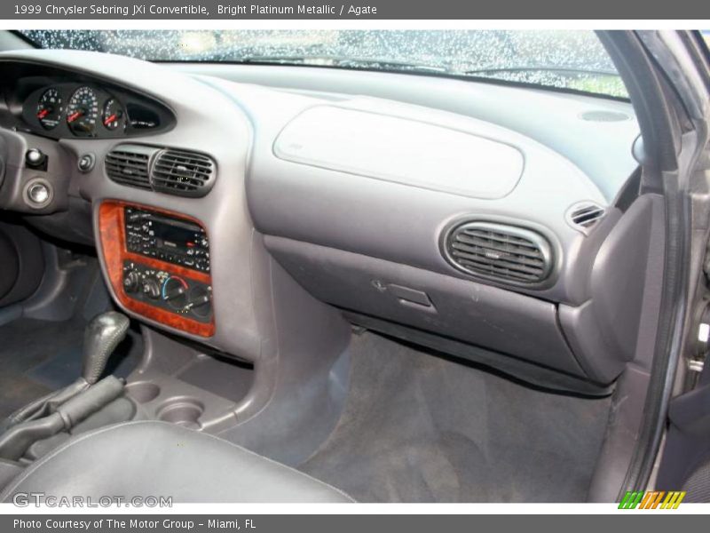 Bright Platinum Metallic / Agate 1999 Chrysler Sebring JXi Convertible