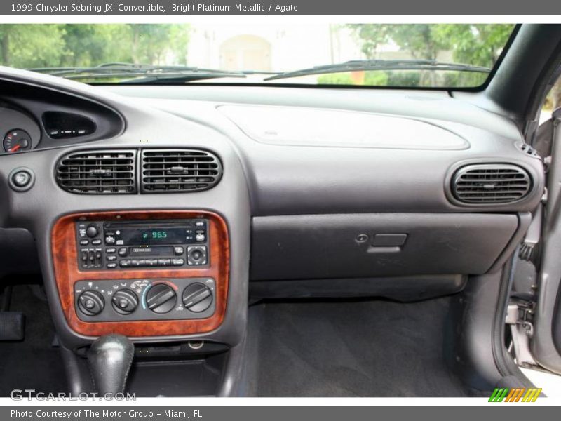 Bright Platinum Metallic / Agate 1999 Chrysler Sebring JXi Convertible