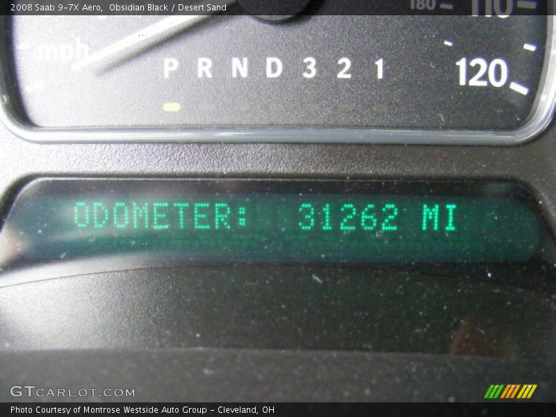 Obsidian Black / Desert Sand 2008 Saab 9-7X Aero