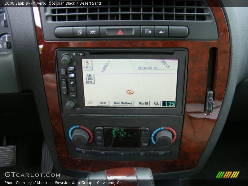 Obsidian Black / Desert Sand 2008 Saab 9-7X Aero