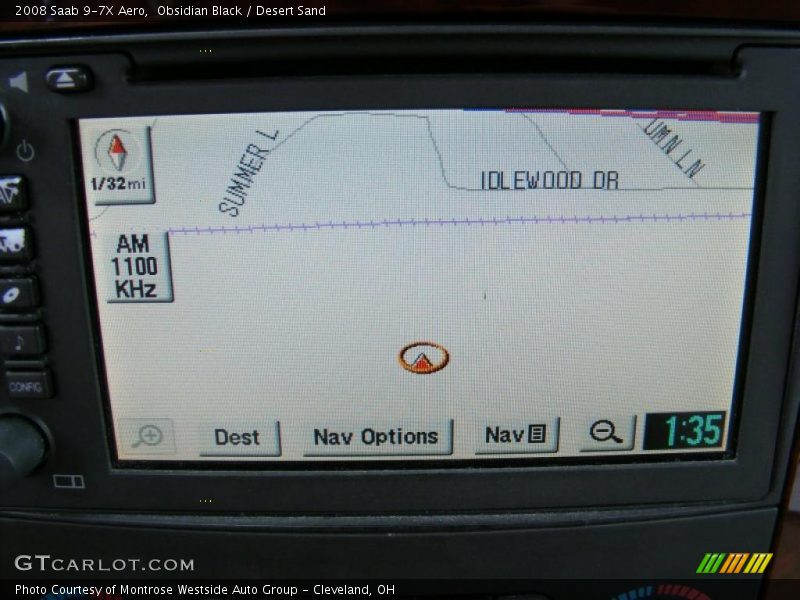 Obsidian Black / Desert Sand 2008 Saab 9-7X Aero