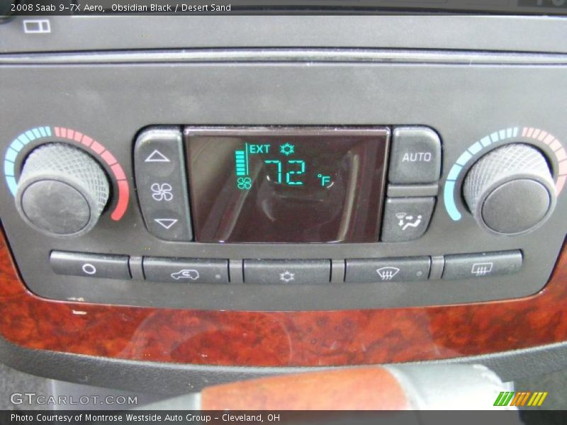 Obsidian Black / Desert Sand 2008 Saab 9-7X Aero