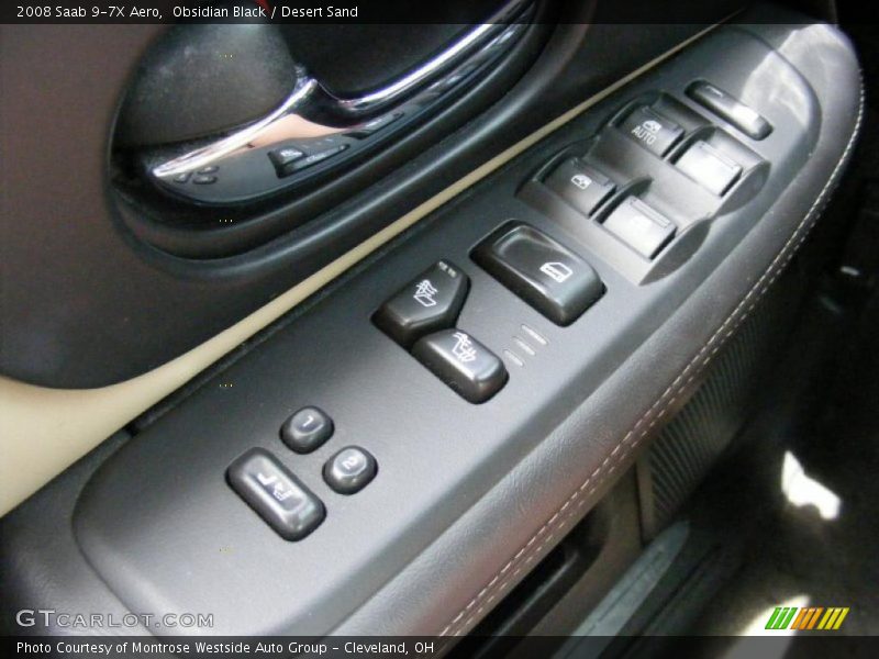 Obsidian Black / Desert Sand 2008 Saab 9-7X Aero