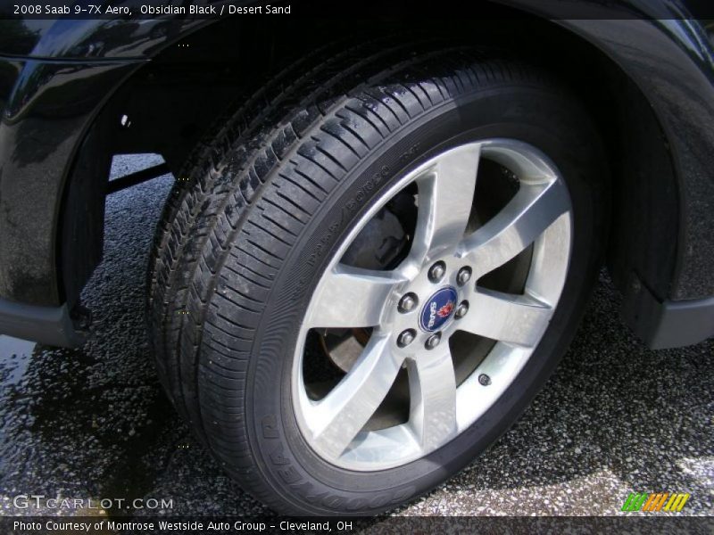 Obsidian Black / Desert Sand 2008 Saab 9-7X Aero