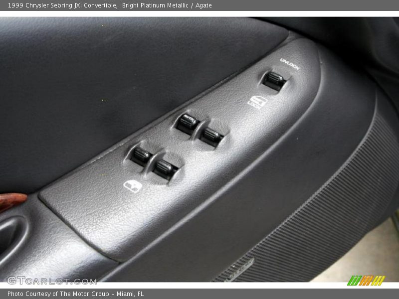 Bright Platinum Metallic / Agate 1999 Chrysler Sebring JXi Convertible