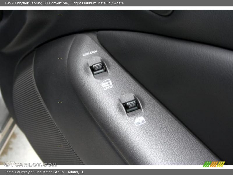 Bright Platinum Metallic / Agate 1999 Chrysler Sebring JXi Convertible