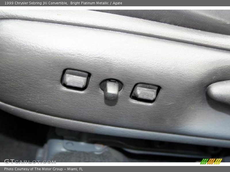 Bright Platinum Metallic / Agate 1999 Chrysler Sebring JXi Convertible