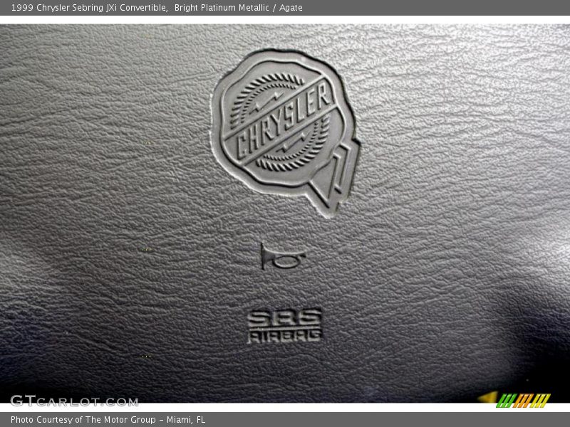 Bright Platinum Metallic / Agate 1999 Chrysler Sebring JXi Convertible