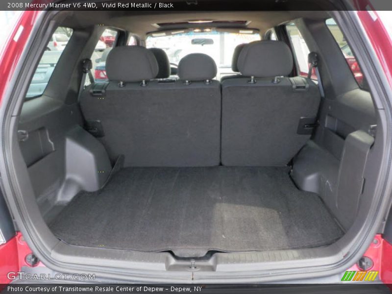 Vivid Red Metallic / Black 2008 Mercury Mariner V6 4WD