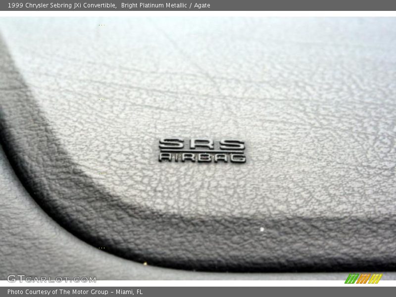 Bright Platinum Metallic / Agate 1999 Chrysler Sebring JXi Convertible