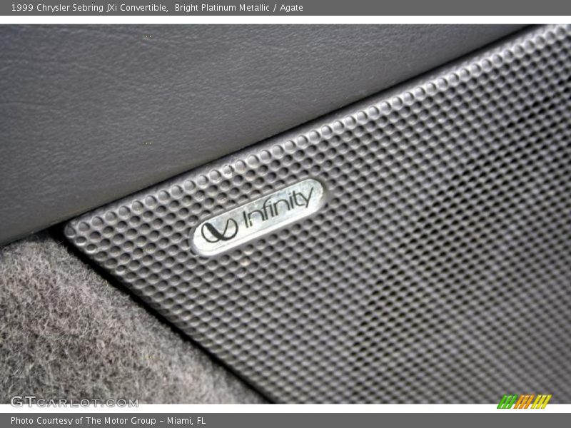 Bright Platinum Metallic / Agate 1999 Chrysler Sebring JXi Convertible