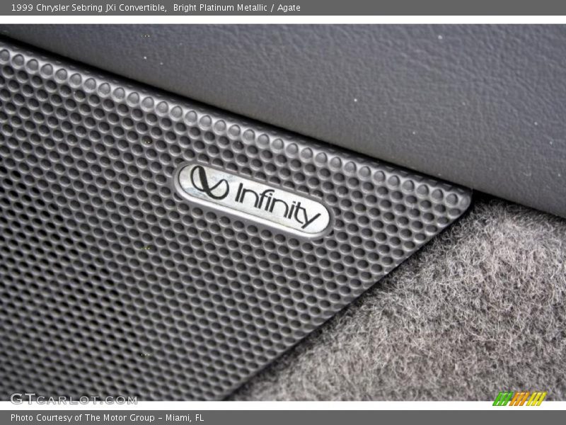 Bright Platinum Metallic / Agate 1999 Chrysler Sebring JXi Convertible