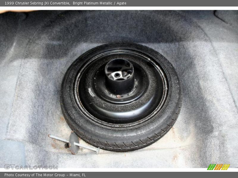 Bright Platinum Metallic / Agate 1999 Chrysler Sebring JXi Convertible