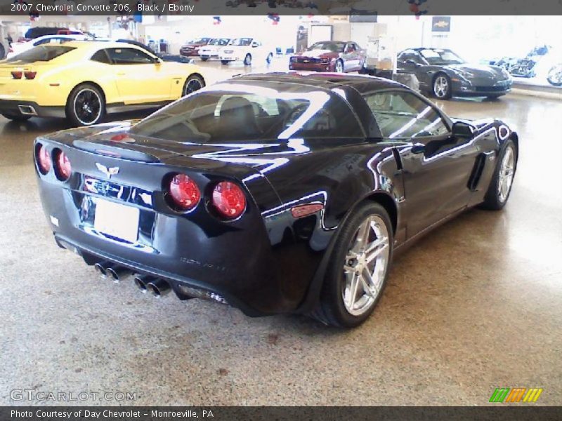 Black / Ebony 2007 Chevrolet Corvette Z06