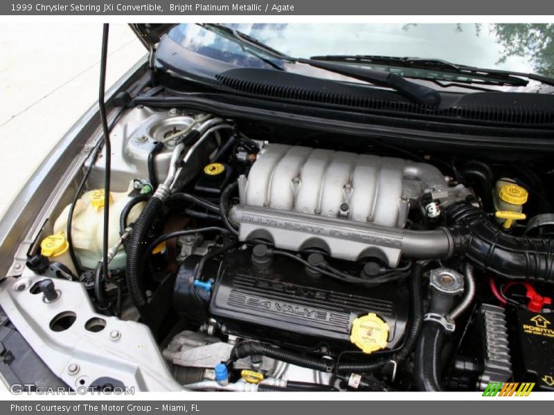 Bright Platinum Metallic / Agate 1999 Chrysler Sebring JXi Convertible