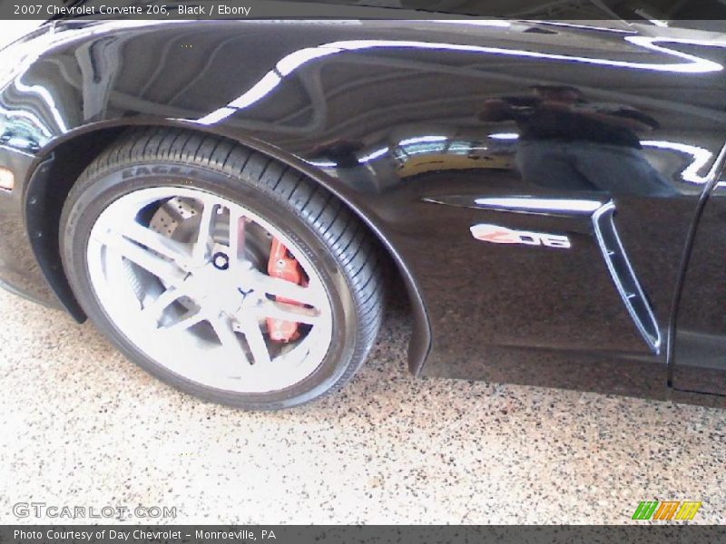 Black / Ebony 2007 Chevrolet Corvette Z06