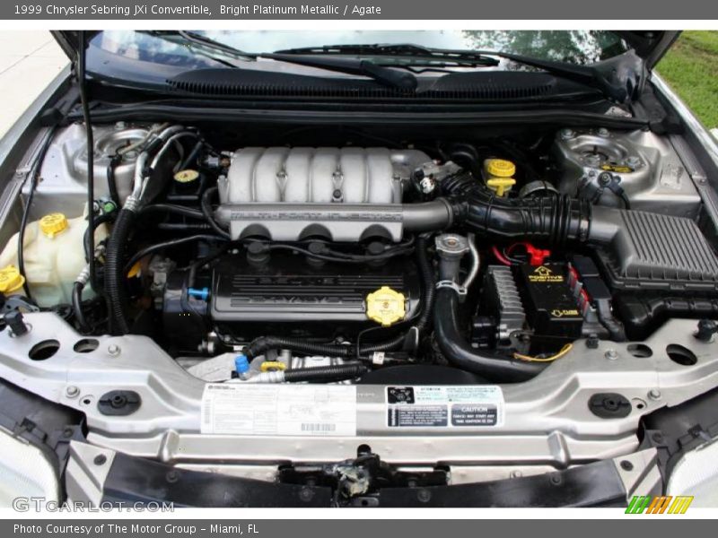 Bright Platinum Metallic / Agate 1999 Chrysler Sebring JXi Convertible