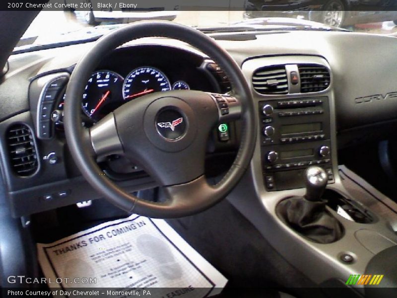 Black / Ebony 2007 Chevrolet Corvette Z06
