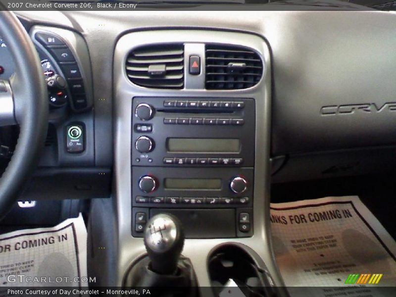 Black / Ebony 2007 Chevrolet Corvette Z06