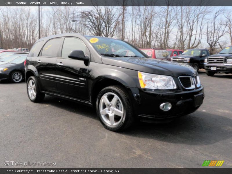 Black / Ebony 2008 Pontiac Torrent GXP AWD