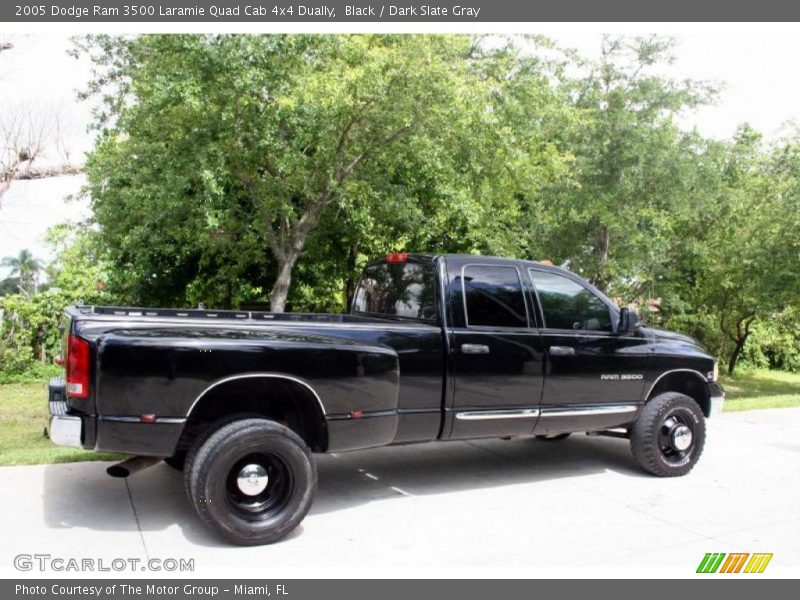 Black / Dark Slate Gray 2005 Dodge Ram 3500 Laramie Quad Cab 4x4 Dually