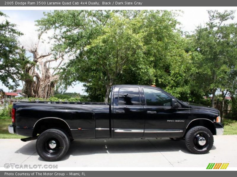 Black / Dark Slate Gray 2005 Dodge Ram 3500 Laramie Quad Cab 4x4 Dually