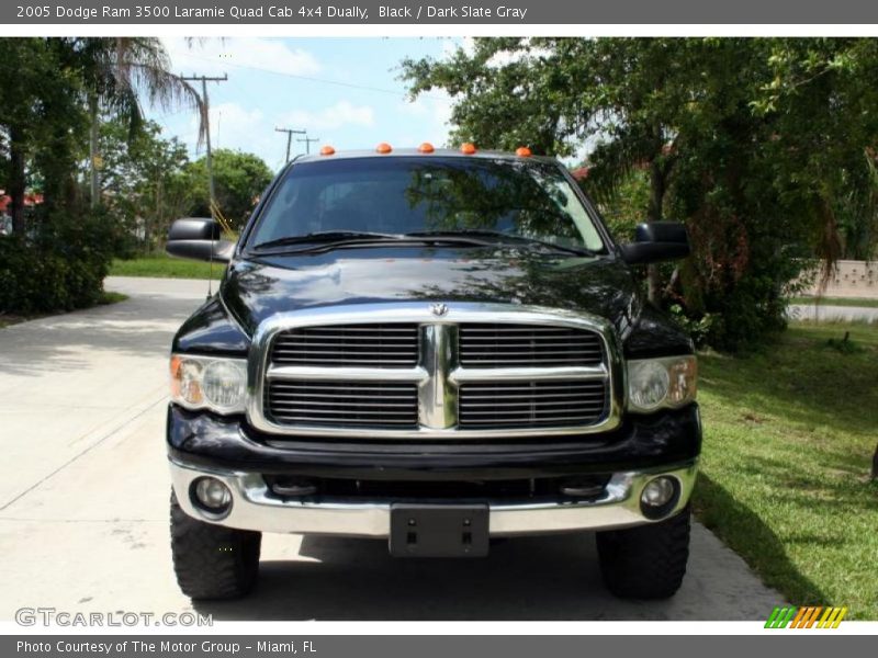 Black / Dark Slate Gray 2005 Dodge Ram 3500 Laramie Quad Cab 4x4 Dually