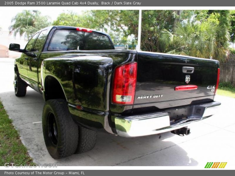 Black / Dark Slate Gray 2005 Dodge Ram 3500 Laramie Quad Cab 4x4 Dually