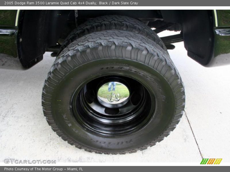 Black / Dark Slate Gray 2005 Dodge Ram 3500 Laramie Quad Cab 4x4 Dually